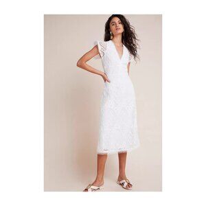 ML Monique Lhuillier Anastacia Lace Dress Size 12